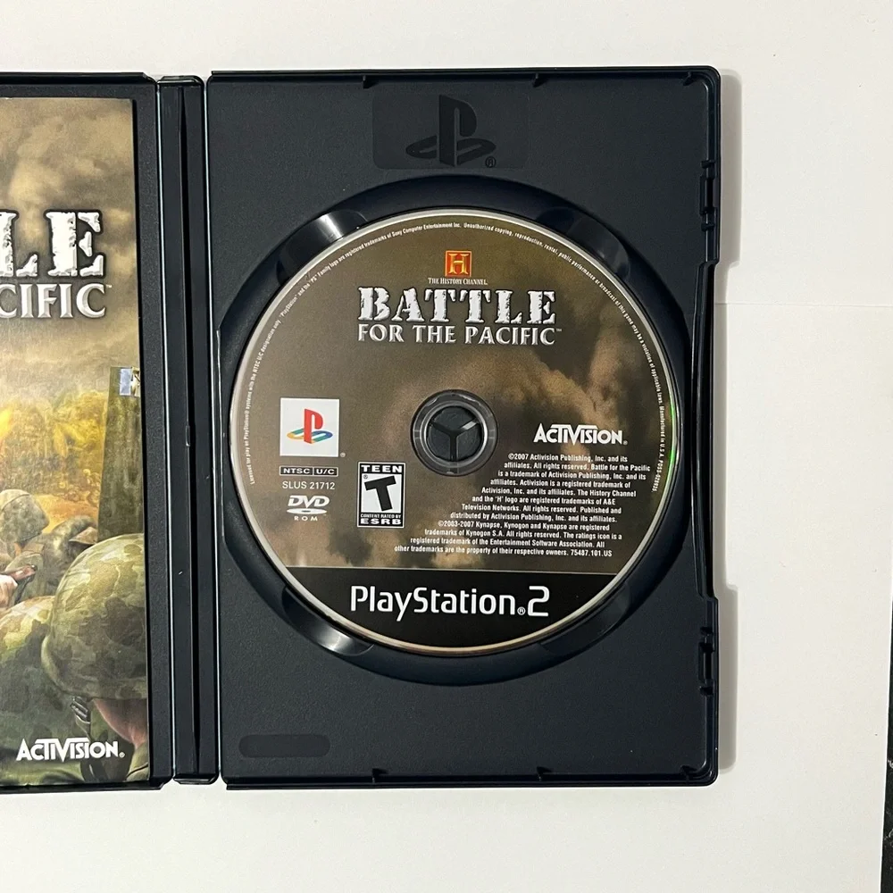 Battle for the Pacific (Sony PlayStation 2, 2007) PS2 CIB Complete & Tested
